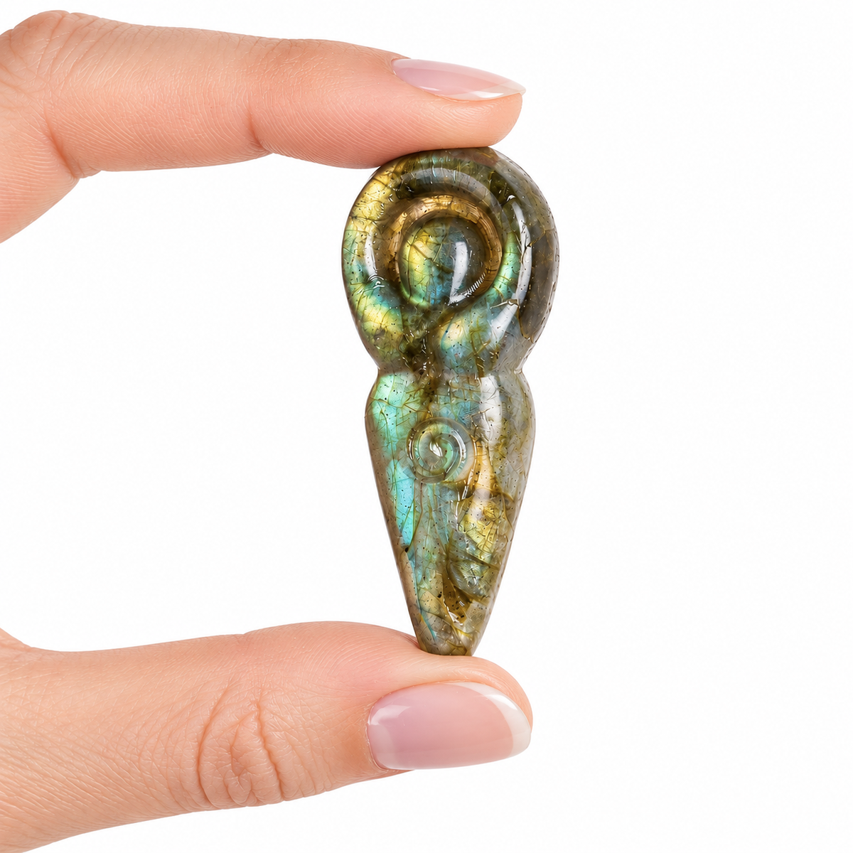 Labradorite Goddess Cabochon