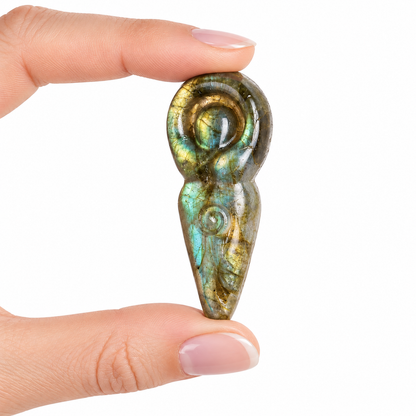 Labradorite Goddess Cabochon