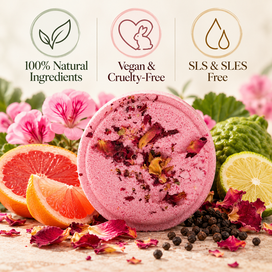 Love Potion Shower Steamers | Sensual Aromatherapy | Set of 4