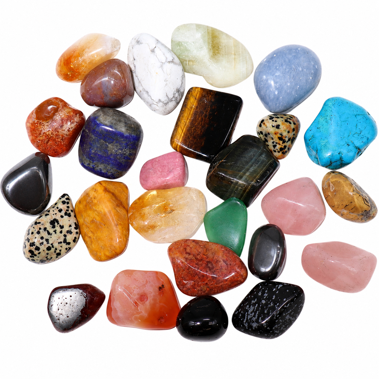 Lucky Dip Mixed Crystal Tumblestones | 500g Bag