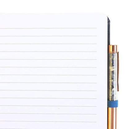 Night Owl Journal with Sodalite Pen - Crystal Nest