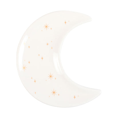 Success Healing Crystal Set with Moon Trinket Dish - Crystal Nest
