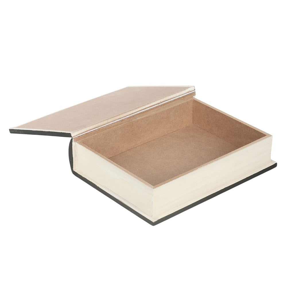 Black Cat Book of Spells Secret Storage Box