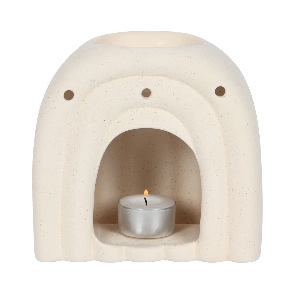 Cream Arch Oil and Wax Melt Burner