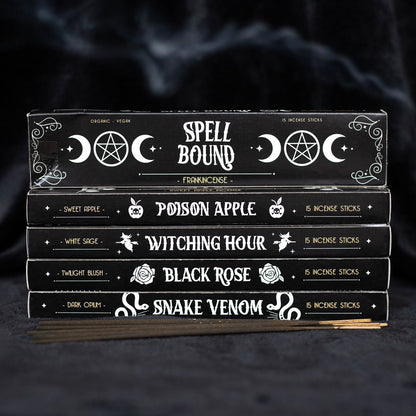 Midnight Ritual Incense Sticks | Set of 6 | Witchy Fragrance Gift Pack - Crystal Nest