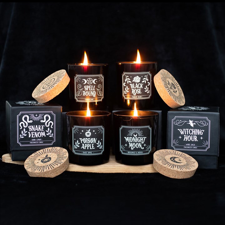 Midnight Ritual Candles | Set of 6 | Witchy Fragrance Gift Box