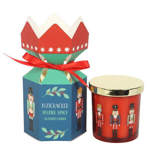 Nutcracker Festive Spice Candle | Christmas Scented Candle Gift