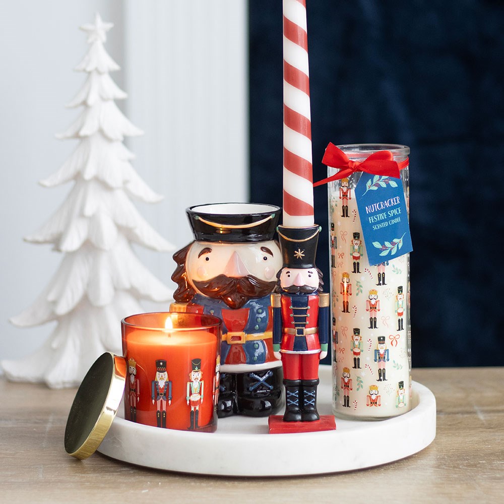 Nutcracker Festive Spice Candle | Christmas Scented Candle Gift