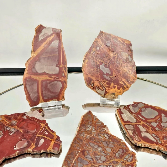 Noreena Jasper Crystal Slice | 250–300g - Crystal Nest