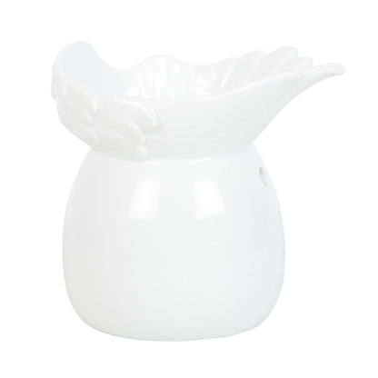 Angel Wing Dish Ceramic Oil Burner