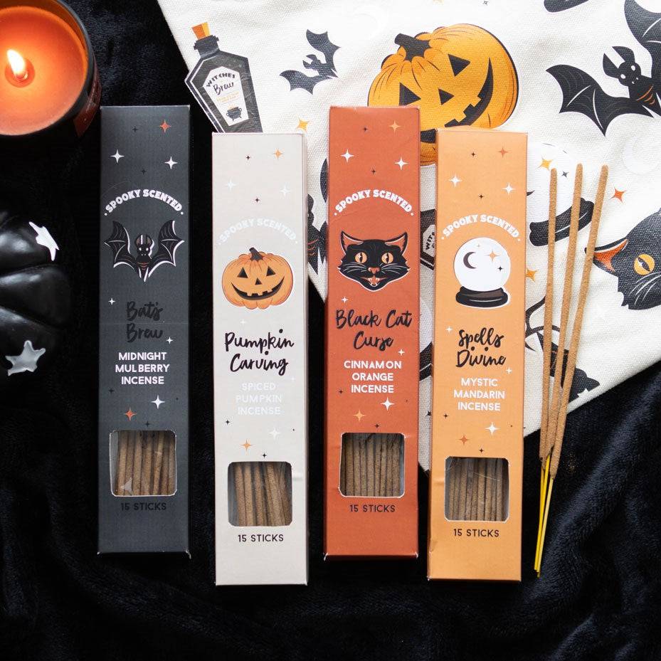 Spooky Scented Incense Stick Gift Set - Crystal Nest