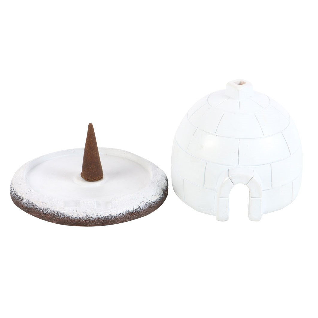 Winter Igloo Incense Cone Burner