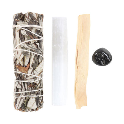 Yerba Santa Crystal Energy Cleansing Kit - Crystal Nest