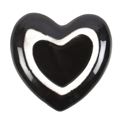 Eternal Love Skeleton Black Heart Trinket - Crystal Nest