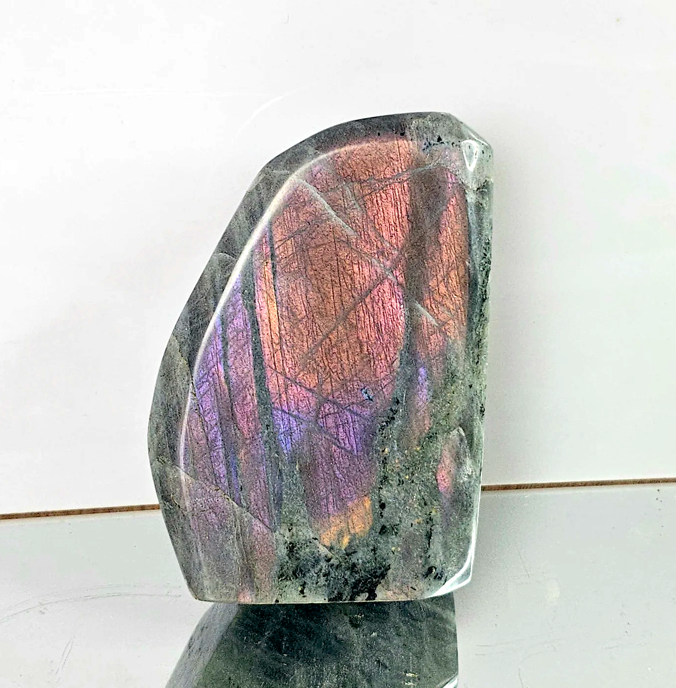 Purple Labradorite Crystal Freeform | 600–700g - Crystal Nest