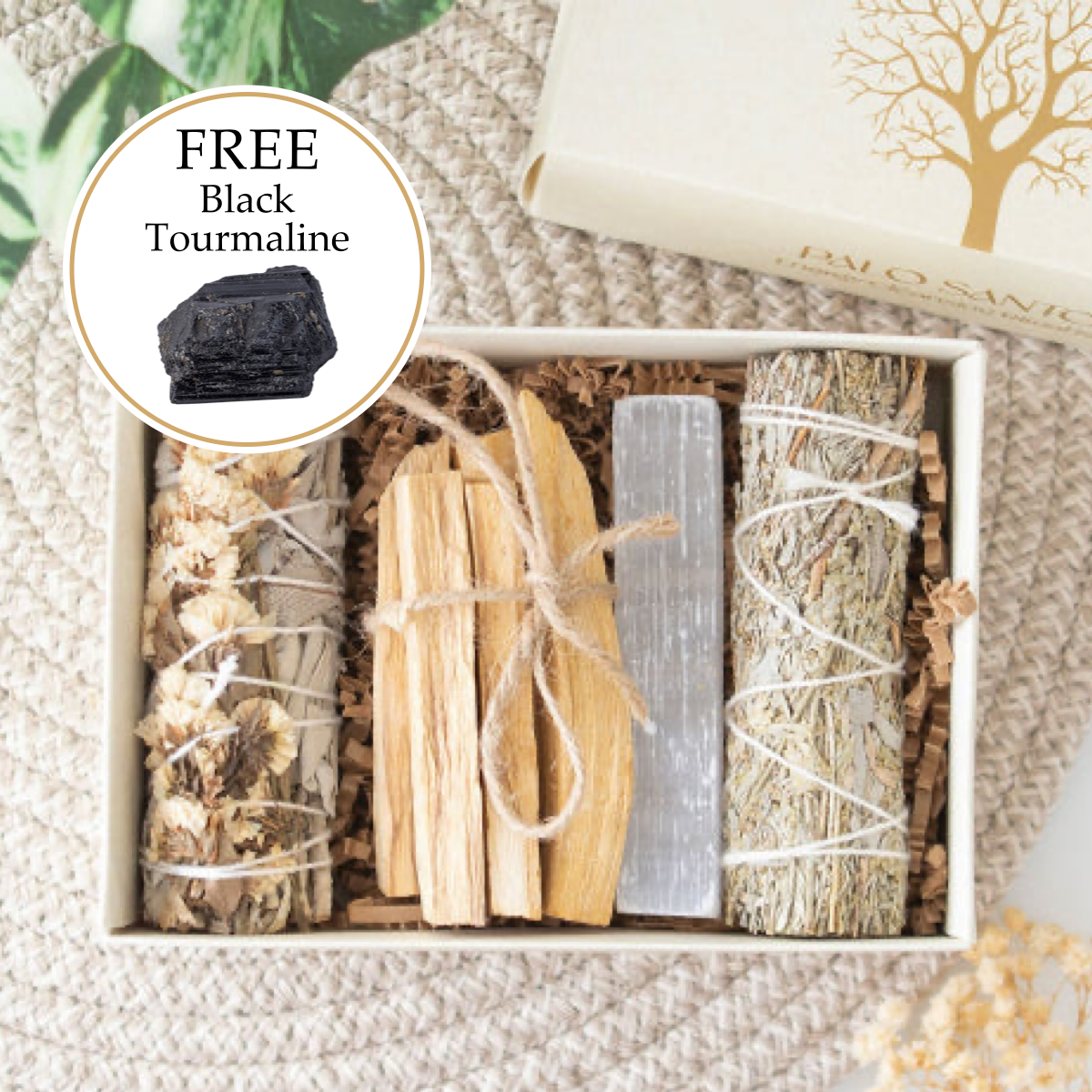 Palo Santo Energy Cleansing Ritual Kit | Purify, Recharge & Restore