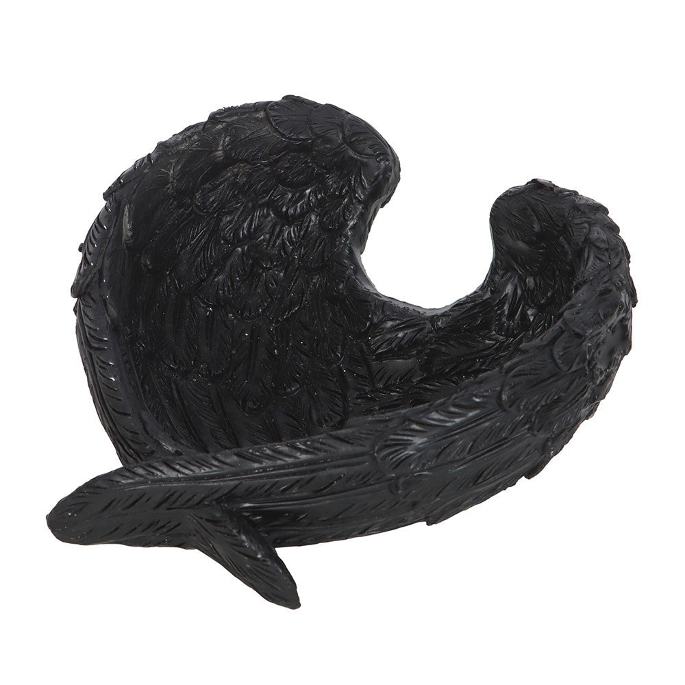Raven Wings Trinket Dish - Crystal Nest