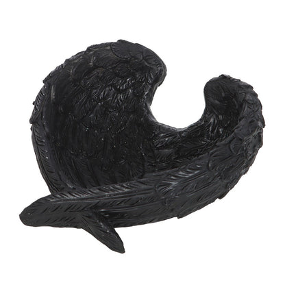 Raven Wings Trinket Dish - Crystal Nest