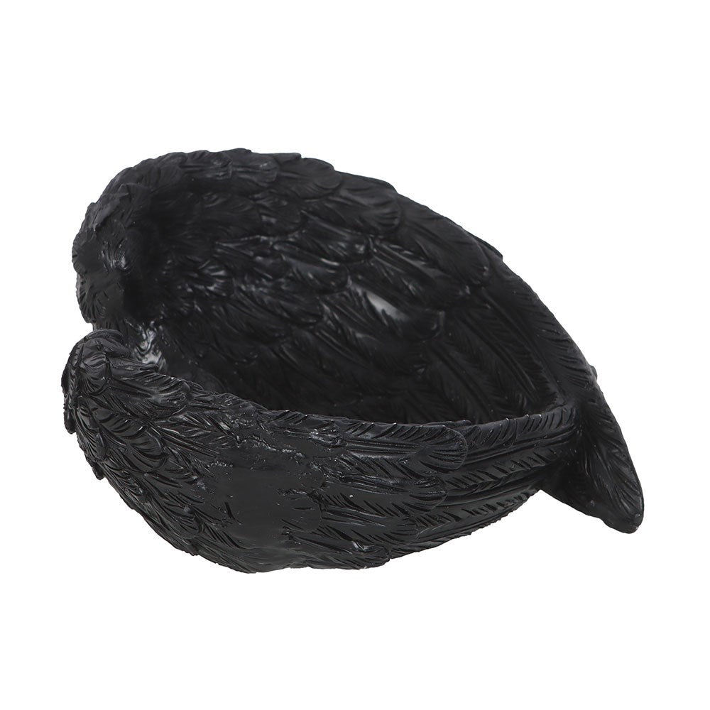Raven Wings Trinket Dish - Crystal Nest