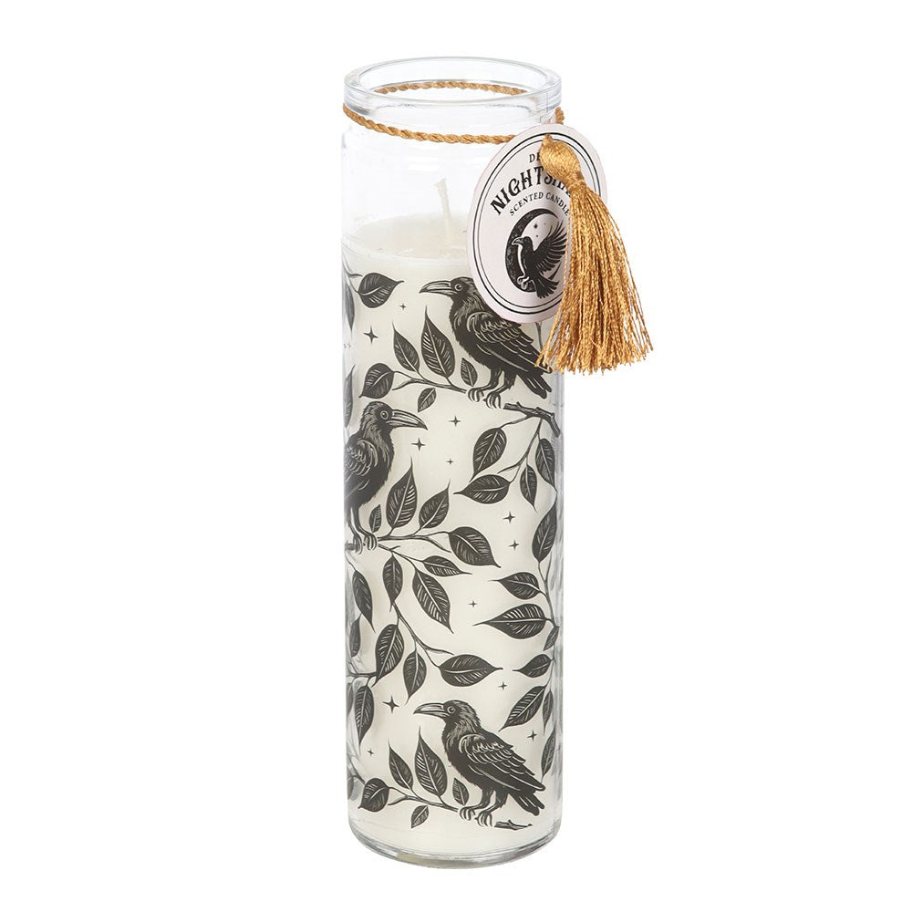 Mystic Raven Deadly Nightshade Tube Candle - Crystal Nest