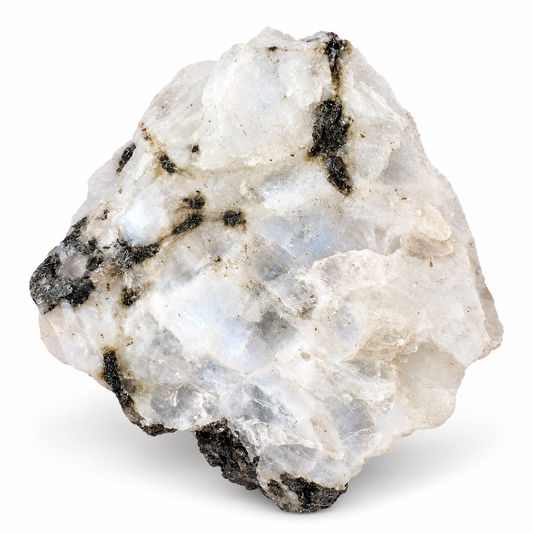Rough Blue Moonstone Crystal - Crystal Nest