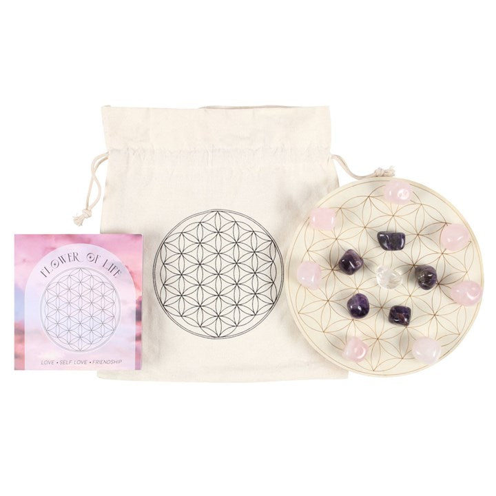 Flower of Life - Crystal Grid Set