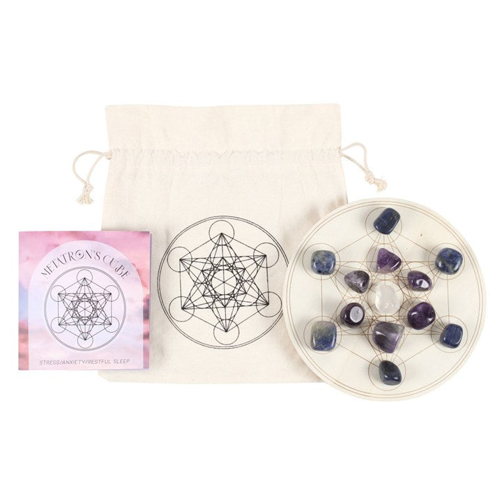 Metatron's Cube - Crystal Grid Set