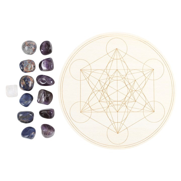 Metatron's Cube - Crystal Grid Set