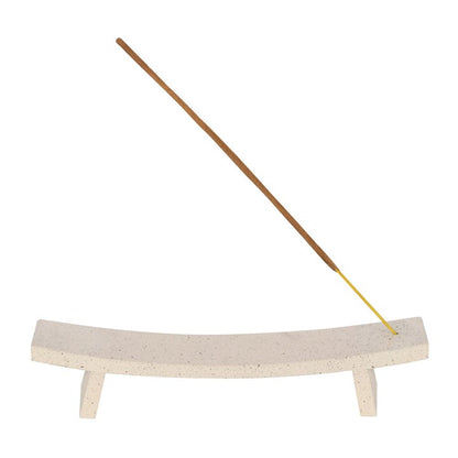 Cream Incense Ash Catcher