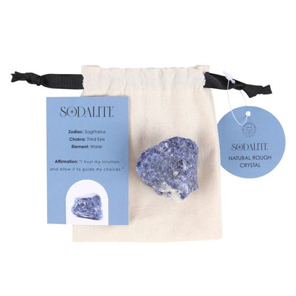 Sodalite Rough Healing Crystal - Intuition and Positive Thinking