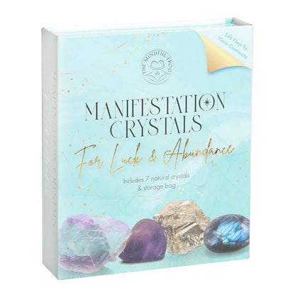 Manifestation Crystals - Luck and Abundance Gift Set - Crystal Nest