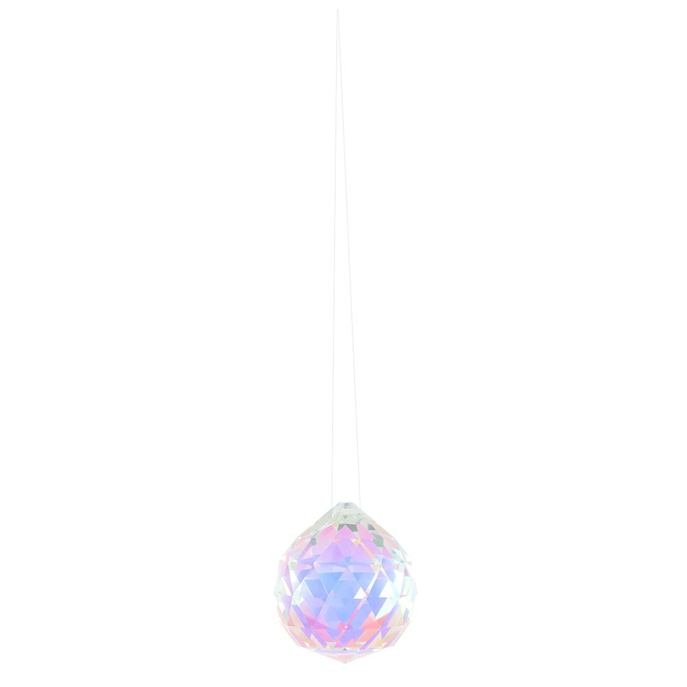 Aura Energy Hanging Rainbow Suncatcher | Crystal Prism Window Ornament