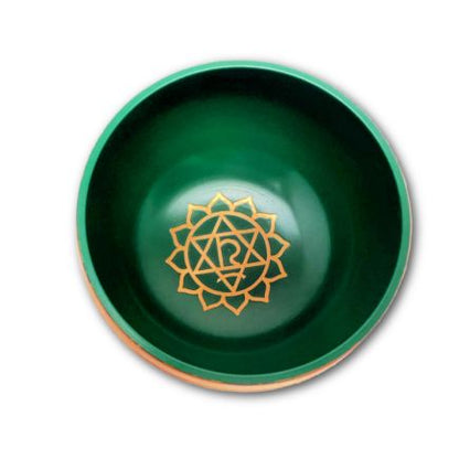 Chakra Singing Bowl Set | Heart - Crystal Nest