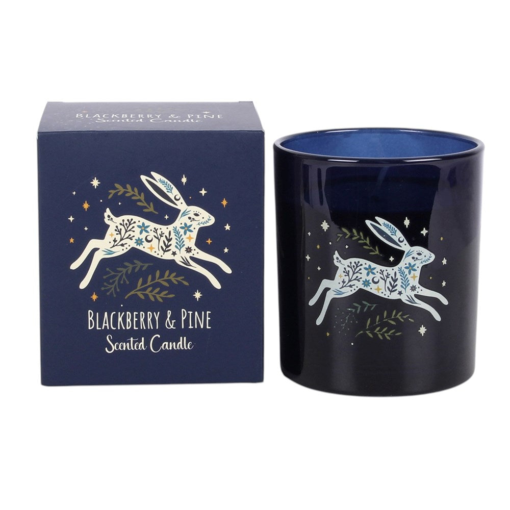 Blackberry & Pine Scented Candle