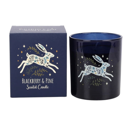 Blackberry & Pine Scented Candle