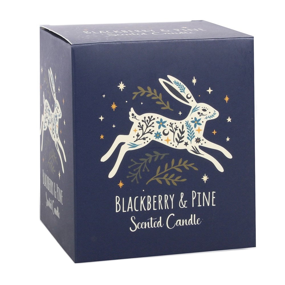 Blackberry & Pine Scented Candle
