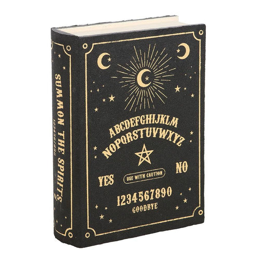 Black Talking Board Secret Storage Book - Crystal Nest