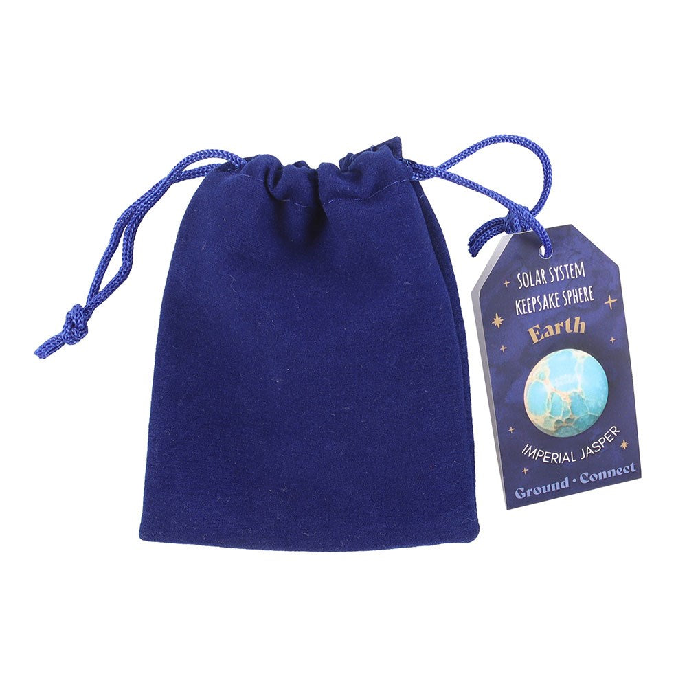 Solar System Gemstone Sphere Set | 9 Crystal Planet Gift Collection