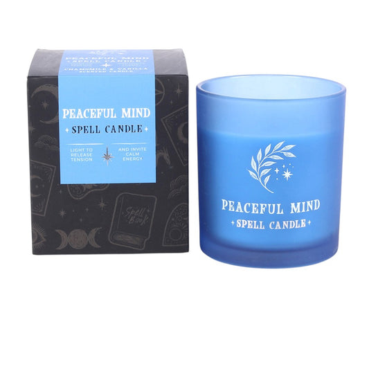 Peaceful Mind Chamomile & Vanilla Spell Candle