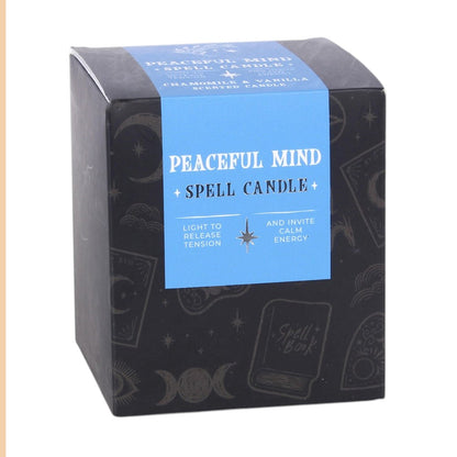 Peaceful Mind Chamomile & Vanilla Spell Candle