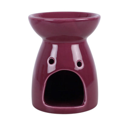 Purple Sacred Sight Heart Oil Burner & Wax Warmer