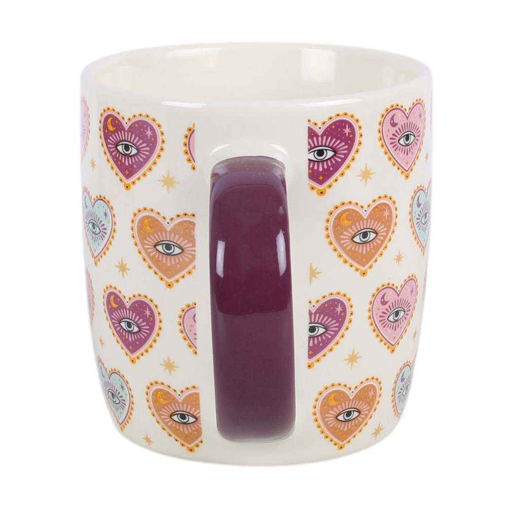 Sacred Sight Evil Eye Mug & Heart Tea Infuser Gift Set | 500ml
