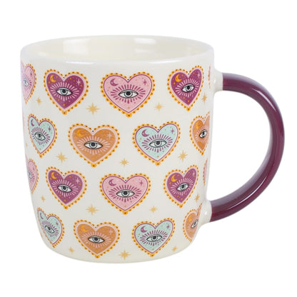 Sacred Sight Evil Eye Mug & Heart Tea Infuser Gift Set | 500ml