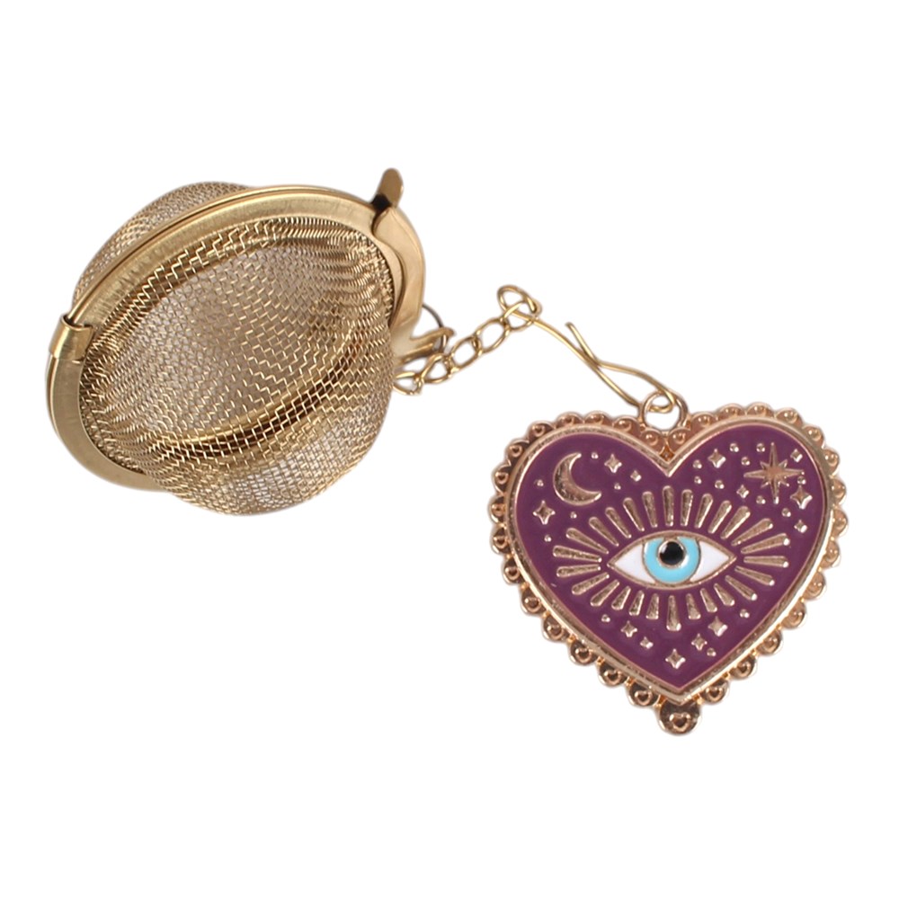 Sacred Sight Evil Eye Mug & Heart Tea Infuser Gift Set | 500ml