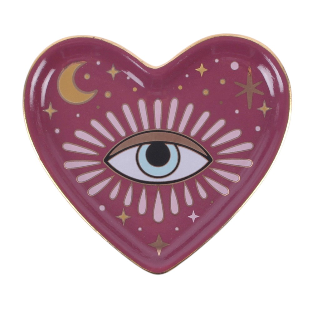 Purple Sacred Sight Heart Trinket Dish