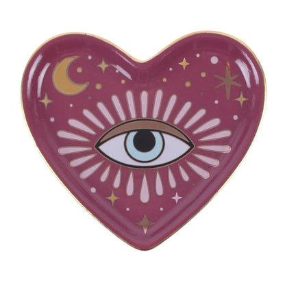 Purple Sacred Sight Heart Trinket Dish