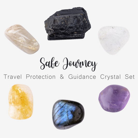 Safe Journey: Travel Protection & Guidance Crystal Set - Crystal Nest