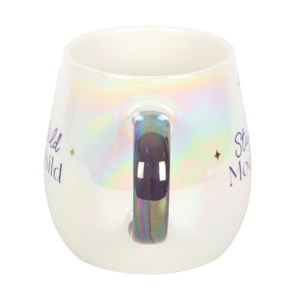 Stay Wild Moon Child Opalescent Mug - Crystal Nest
