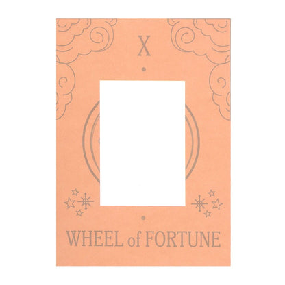 The Wheel of Fortune Tarot Necklace & Greeting Card - Crystal Nest