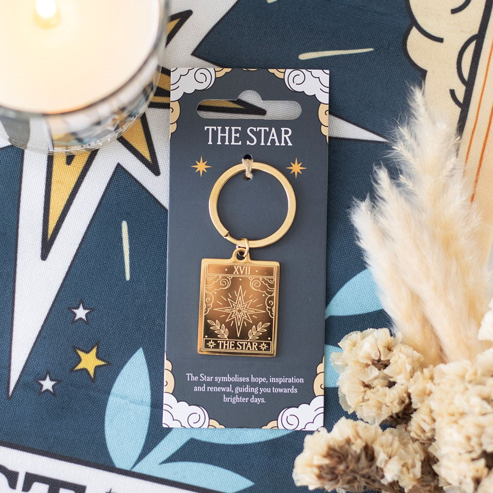 The Star Tarot Keyring - Crystal Nest